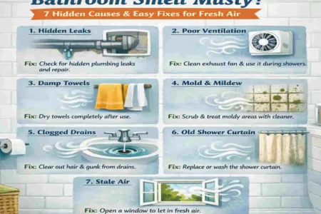 Why Does the Bathroom Smell Musty? 7 Hidden Causes & Easy Fixes for Fresh Air House
