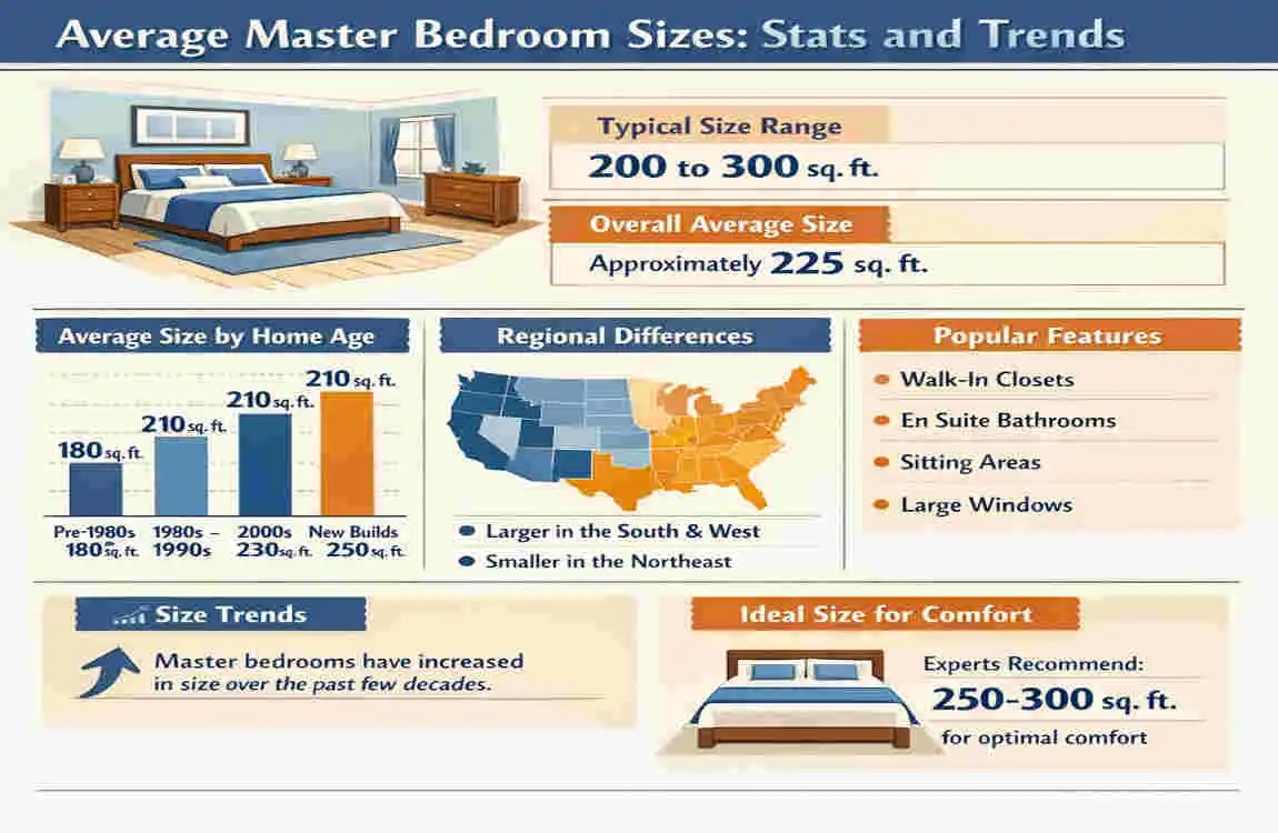What's a Good Size Master Bedroom for Modern Homes?
