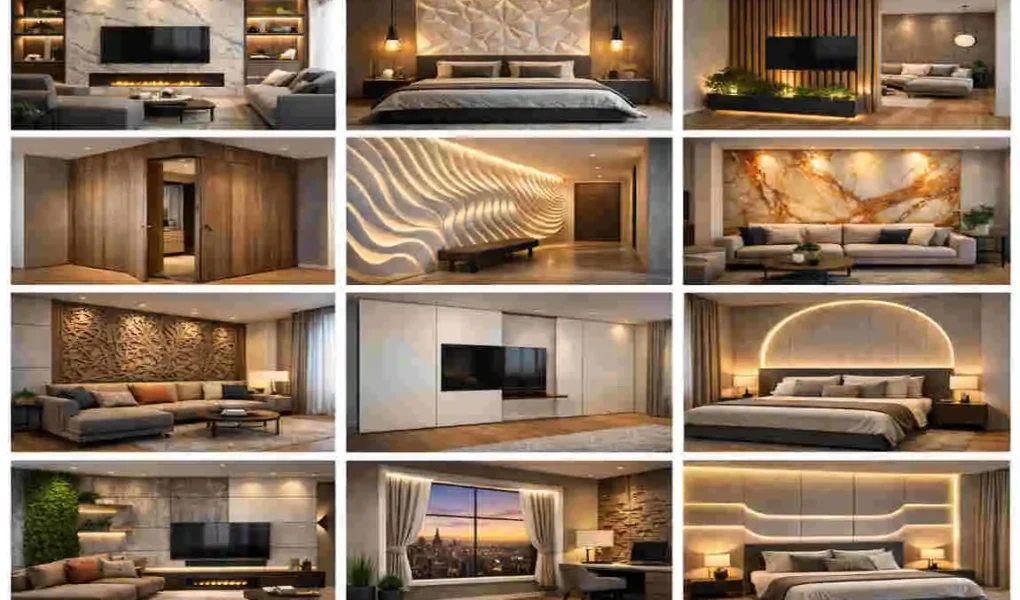 Modern false wall house ideas interior