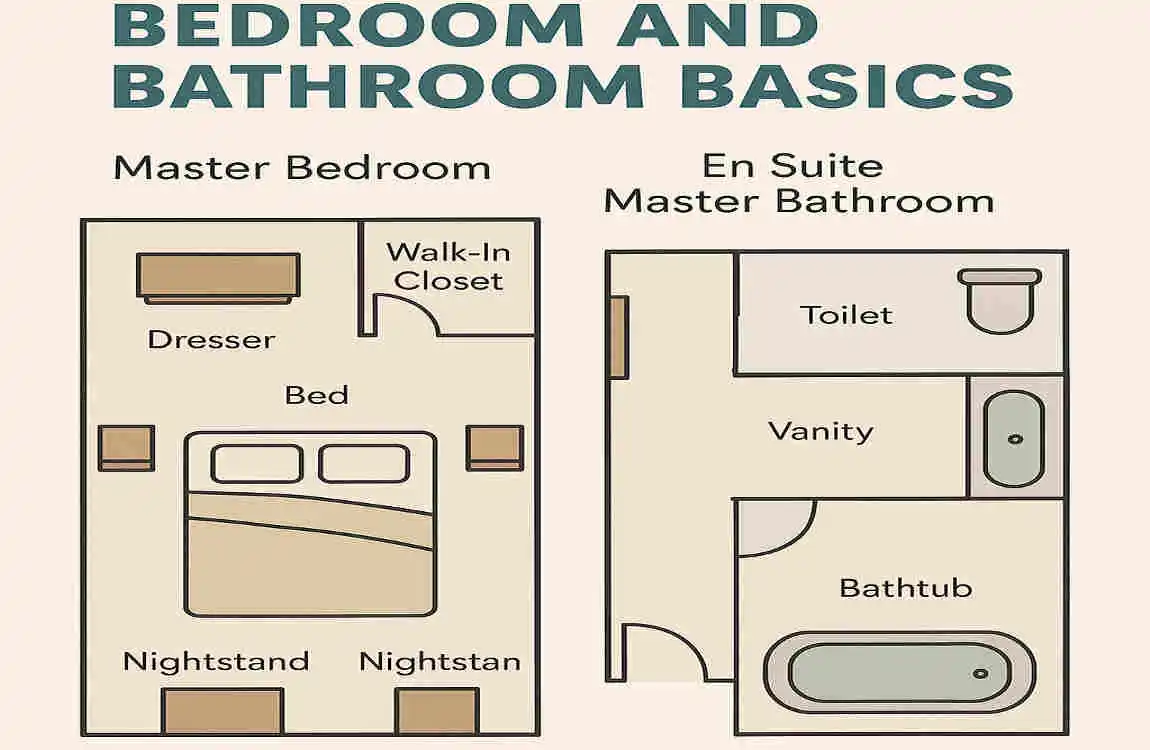 Master Bedroom and Bathroom Size Guide: Ideal Dimensions for a Comfortable and Stylish Home Retreat
