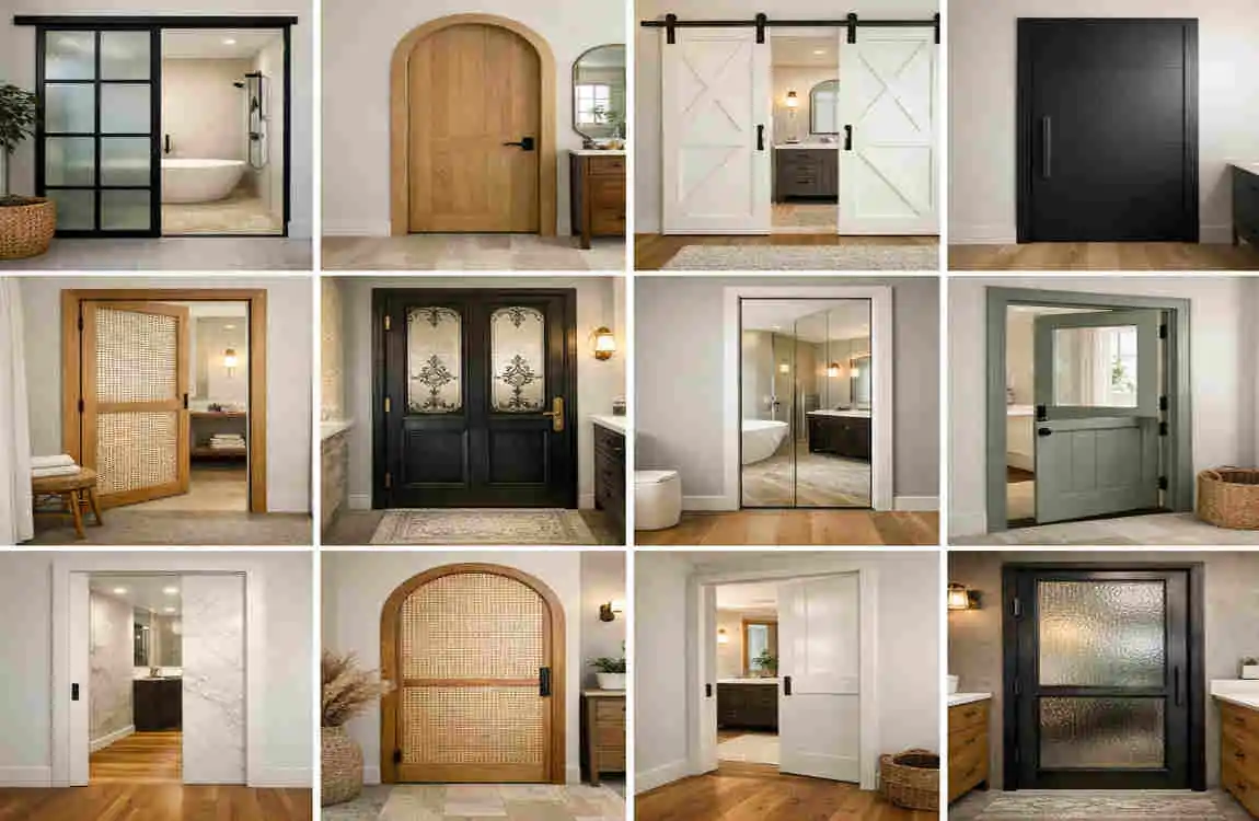 Can a Bathroom Door Design