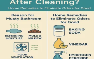 Why Does the Bathroom Smell Musty After Cleaning? Home Remedies to Eliminate Odors for Good
