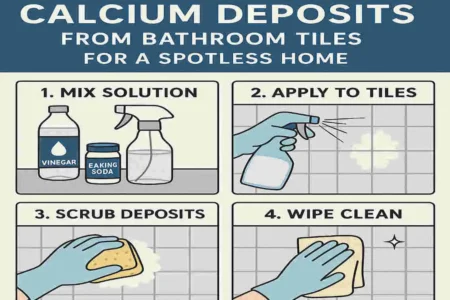 Ultimate Guide: How to Remove Calcium Deposits from Bathroom Tiles for a Spotless Home