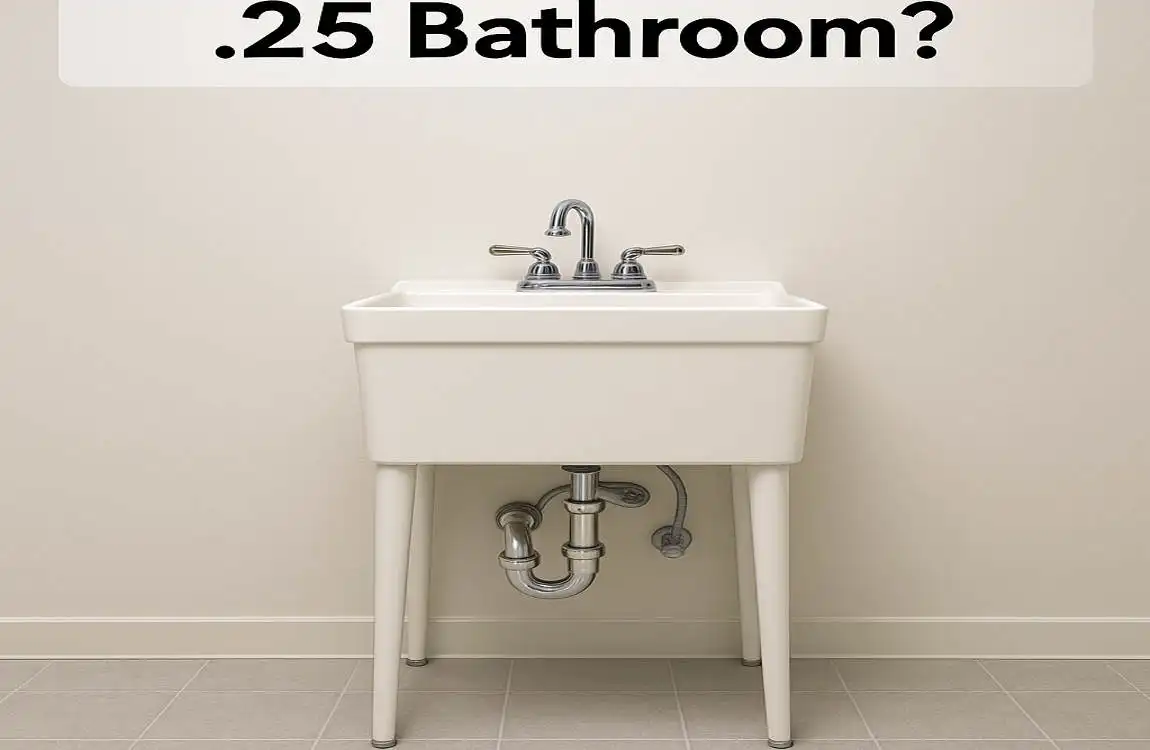 Understanding the .25 Bathroom: A Space-Saving Bathroom Solution for Modern Homes