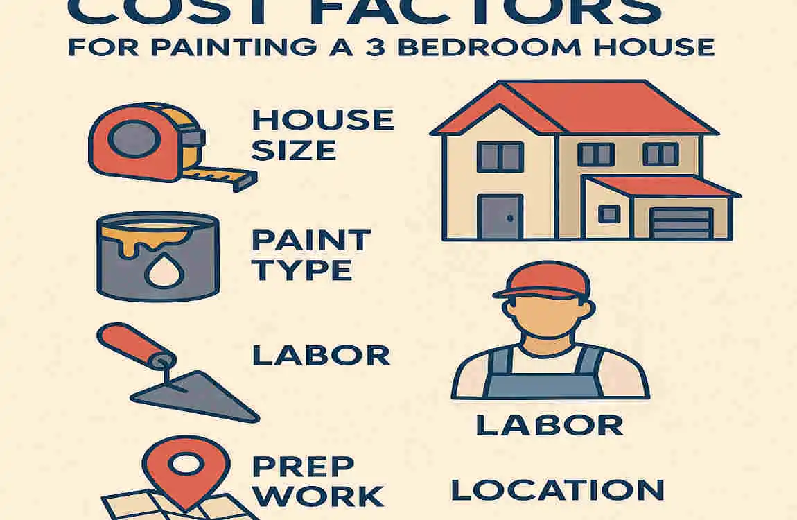 How Much Does It Cost to Paint a 3 Bedroom House? Ultimate Guide to Pricing & Tips