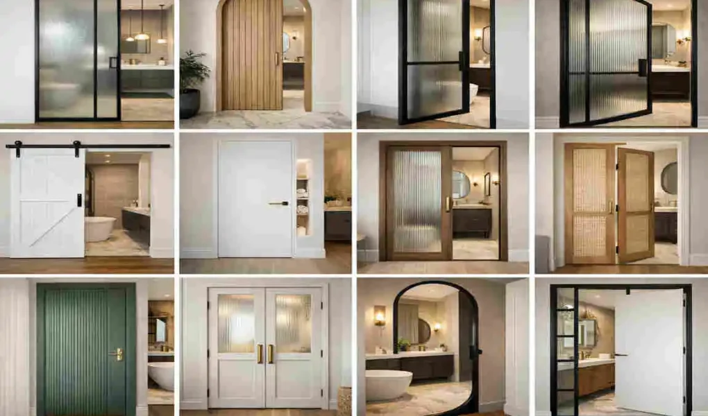 Can a Bathroom Door Design