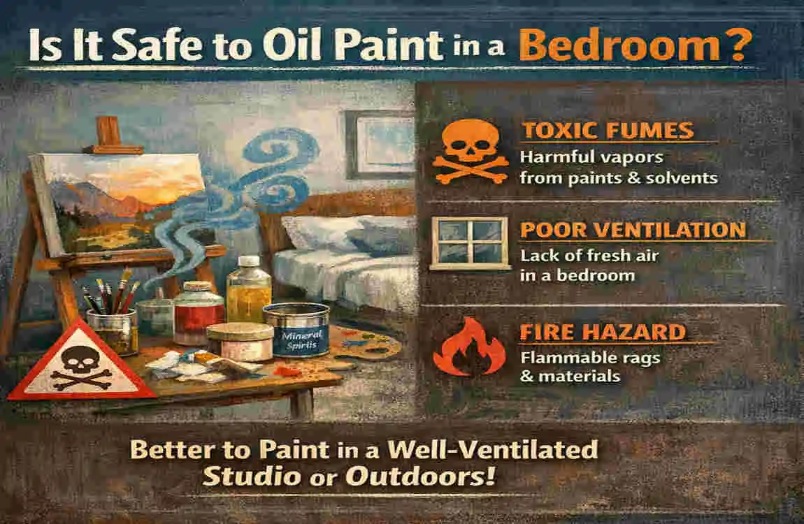 Is It Safe to Oil Paint in Your Bedroom? Home Safety Guide