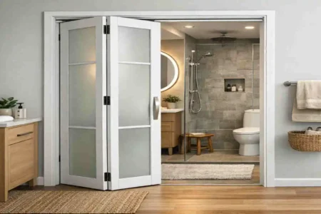 Space-Saving Folding Bathroom Doors: Transform Your Home