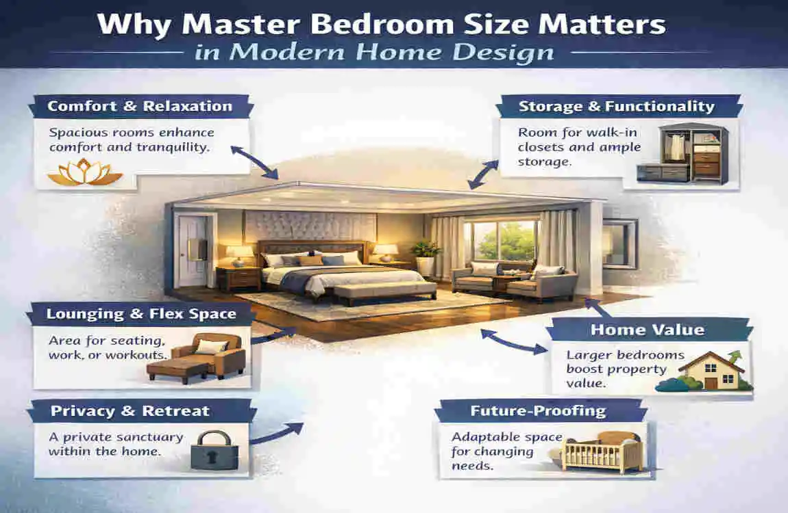 What's a Good Size Master Bedroom for Modern Homes?