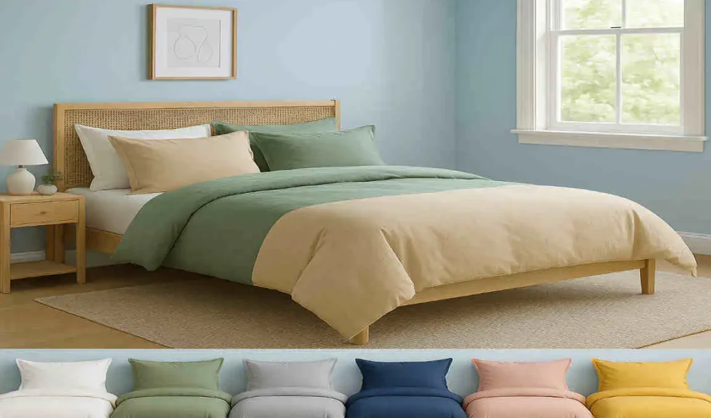 Light Blue Bedroom Walls: 7 Best Bedding Colors for a Serene, Trending Look