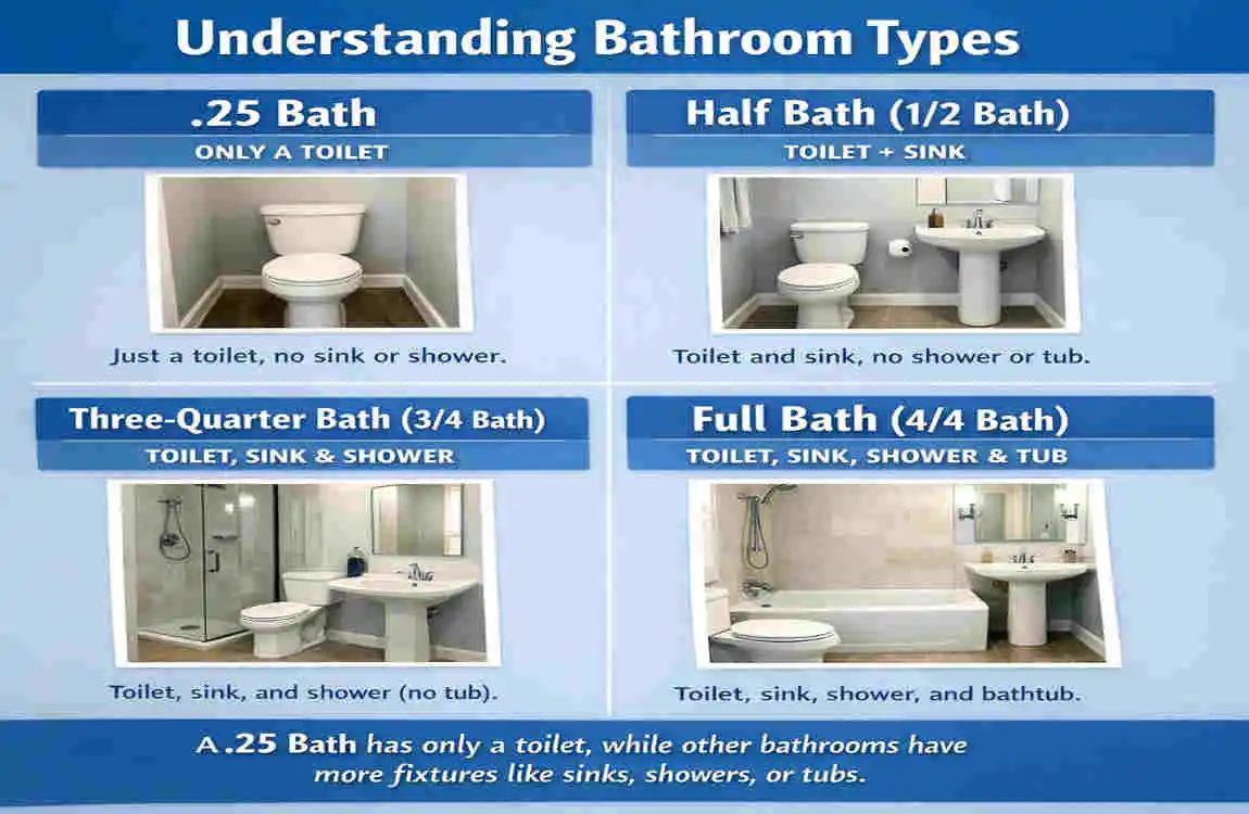 what is .25 bathroom