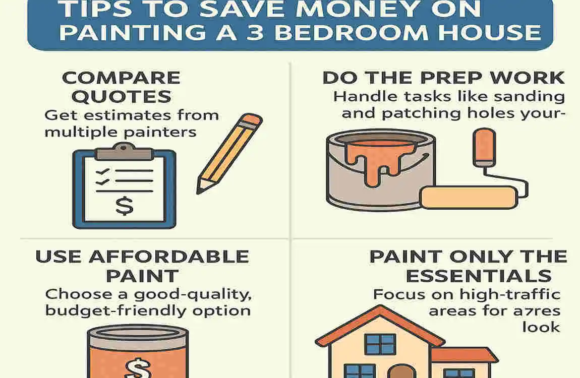 How Much Does It Cost to Paint a 3 Bedroom House? Ultimate Guide to Pricing & Tips