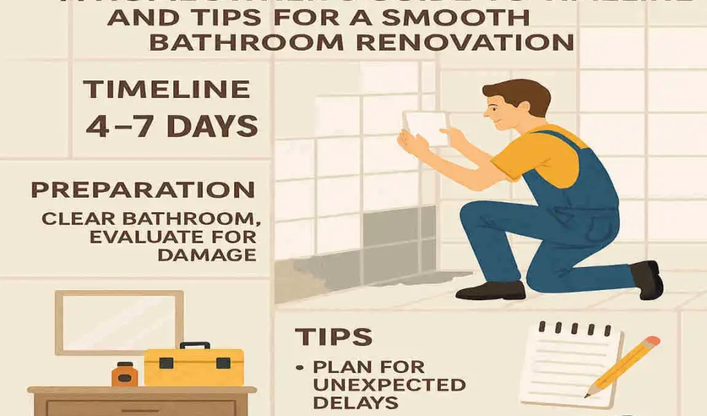 How Long to Retile a Bathroom? A Homeowner’s Guide to Timeline and Tips for a Smooth Bathroom Renovation