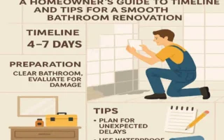How Long to Retile a Bathroom? A Homeowner’s Guide to Timeline and Tips for a Smooth Bathroom Renovation