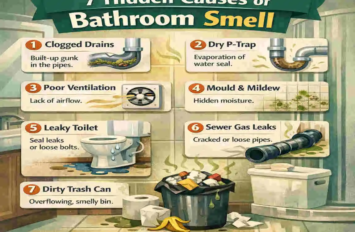 Why Does the Bathroom Smell Musty? 7 Hidden Causes & Easy Fixes for Fresh Air House