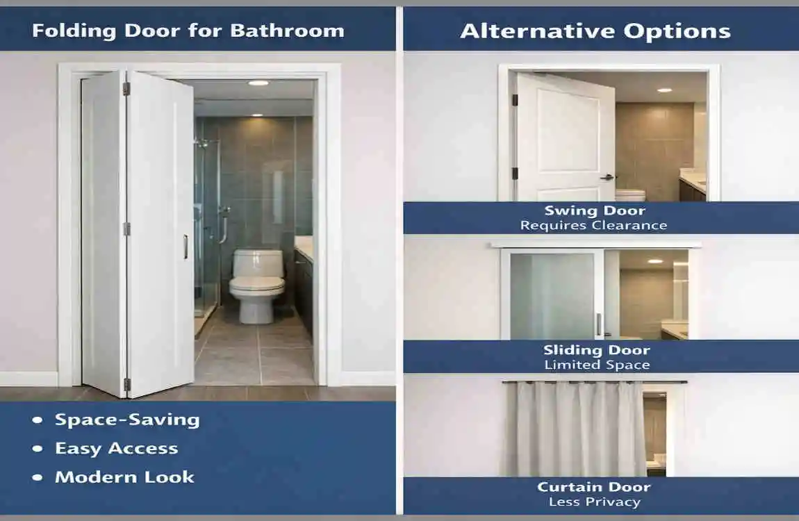 Space-Saving Folding Bathroom Doors: Transform Your Home