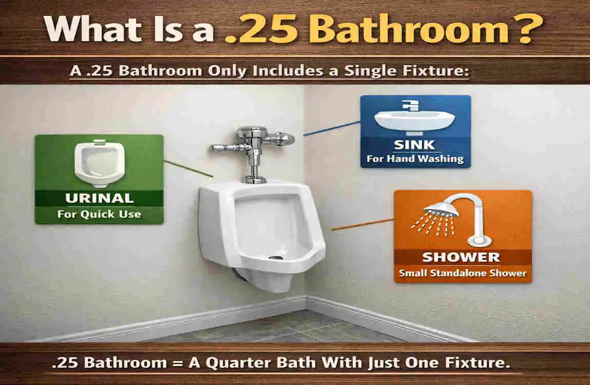 what is .25 bathroom