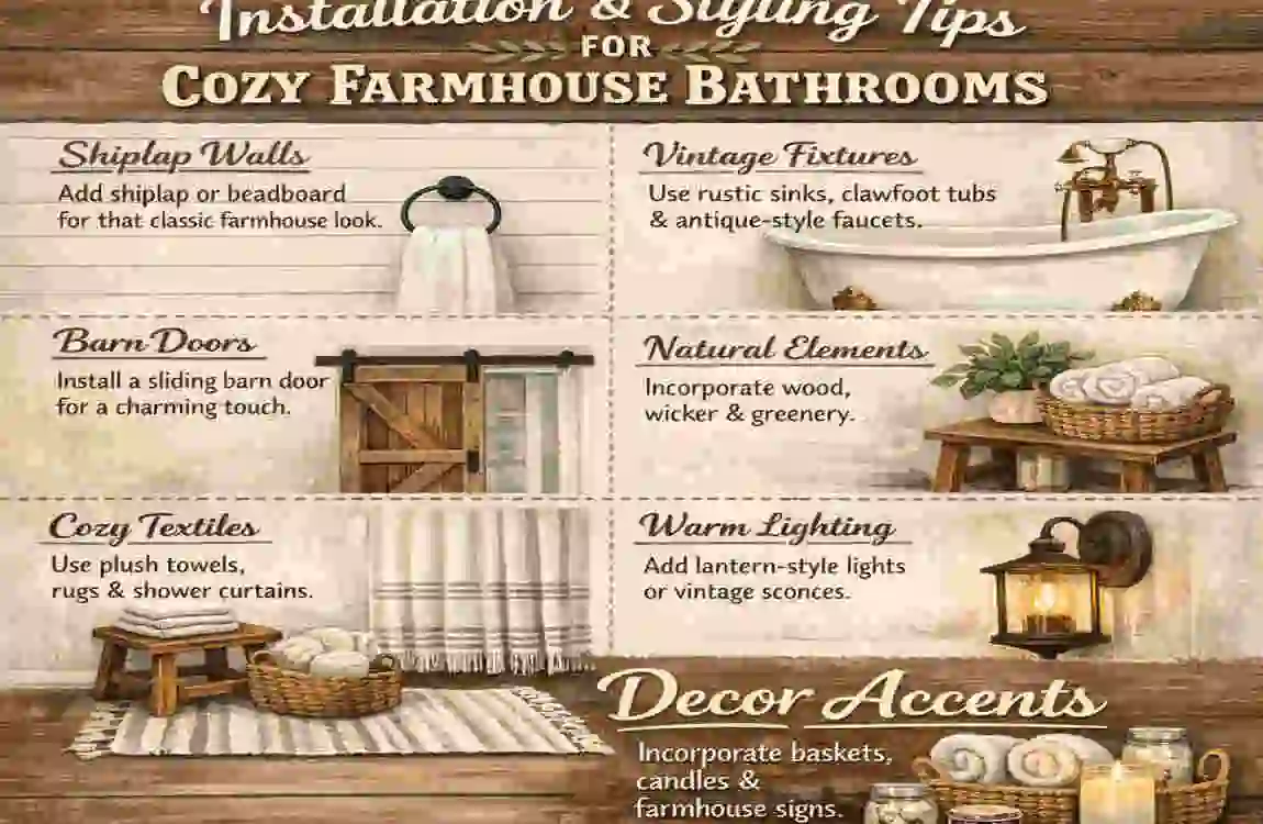 Top Farmhouse Black Bathroom Lights for Cozy Homes