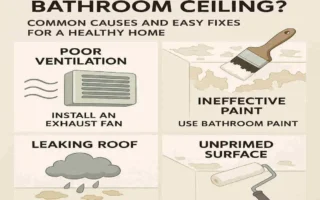 Why Is Paint Peeling on Your Bathroom Ceiling? Common Causes and Easy Fixes for a Healthy Home