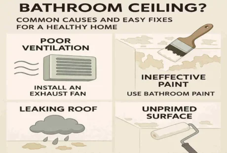 Why Is Paint Peeling on Your Bathroom Ceiling? Common Causes and Easy Fixes for a Healthy Home