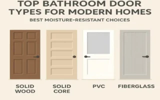 Top Bathroom Door Types for Modern Homes: Best Moisture-Resistant Choices