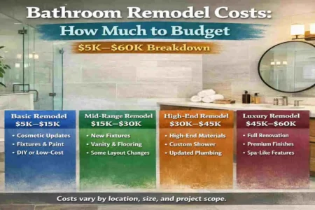 How Much Does a Bathroom Remodel