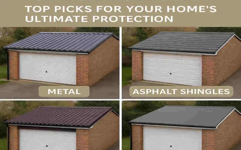 What Is the Best Material for a Garage Roof? Top Picks for Your Home's Ultimate Protection