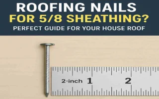 What Size Roofing Nails for 5/8 Sheathing? Perfect Guide for Your House Roof