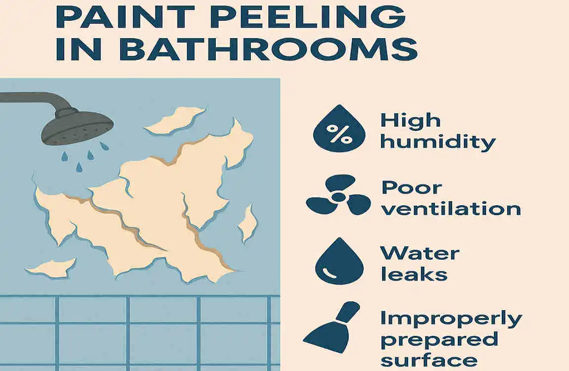 Why Is Paint Peeling on Your Bathroom Ceiling? Common Causes and Easy Fixes for a Healthy Home