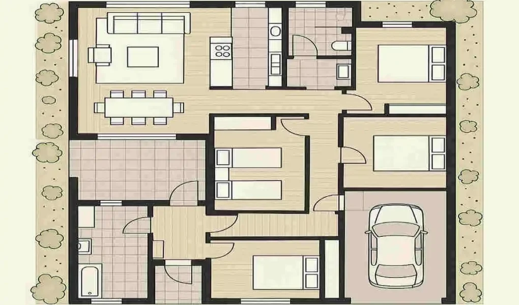 Top Modern 3 Bedroom House Plans: Stylish, Functional, and Space-Smart Designs