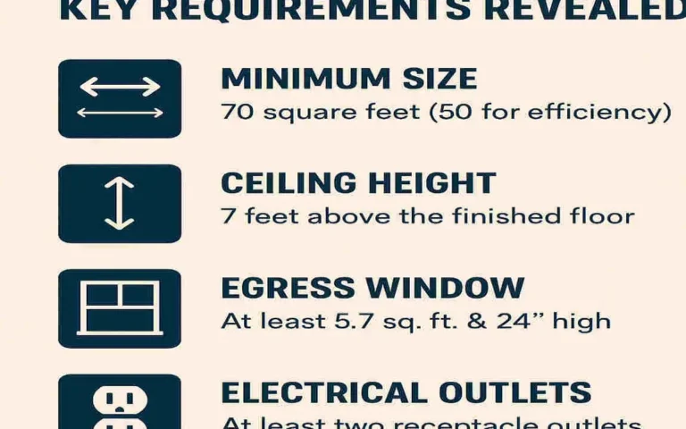 what are the requirements for a room to be a bedroom in Florida?