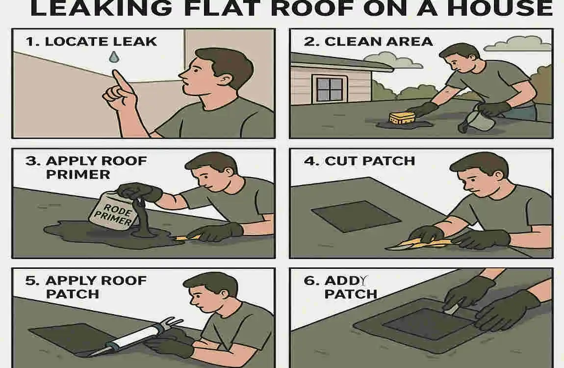 Ultimate DIY Guide: How to Repair Leaking Flat Roof on Your House