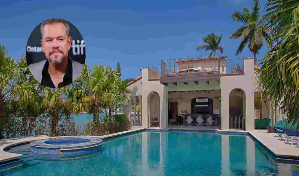 Matt Damon's Miami Mansion