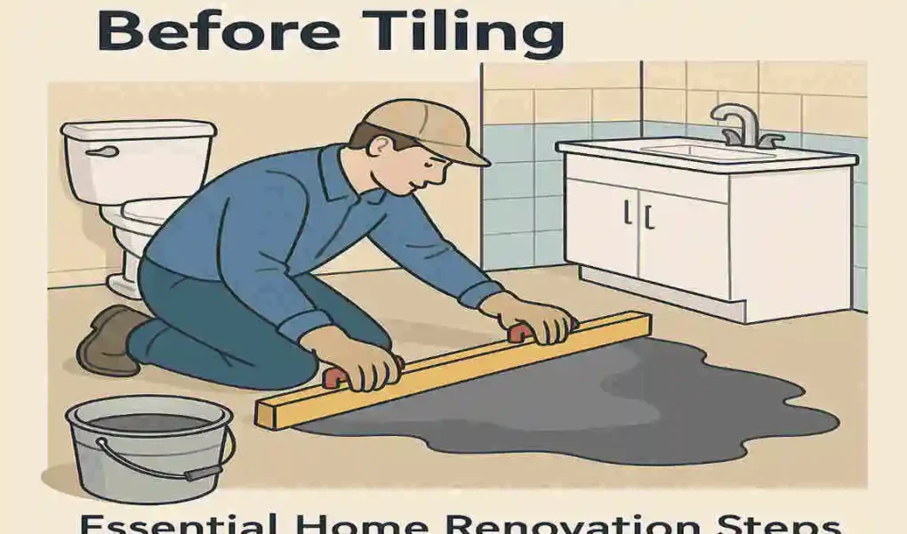 How to Level Your Bathroom Floor Before Tiling: Essential Home Renovation Steps for a Flawless Finish