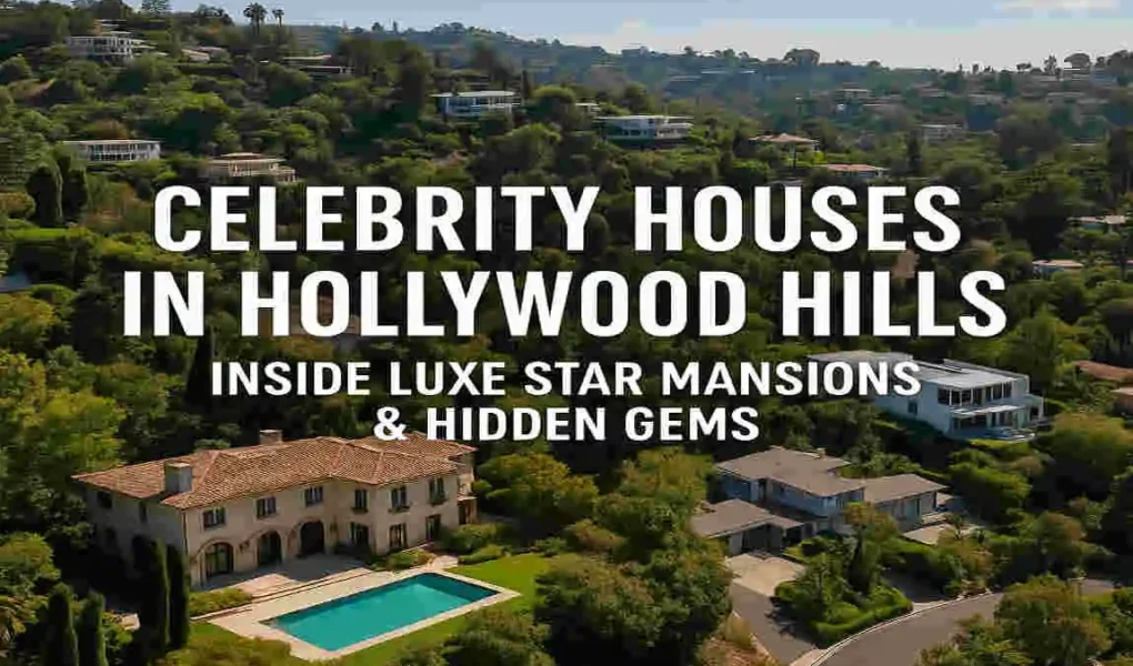 Celebrity Houses in Hollywood Hills: Inside Luxe Star Mansions & Hidden Gems