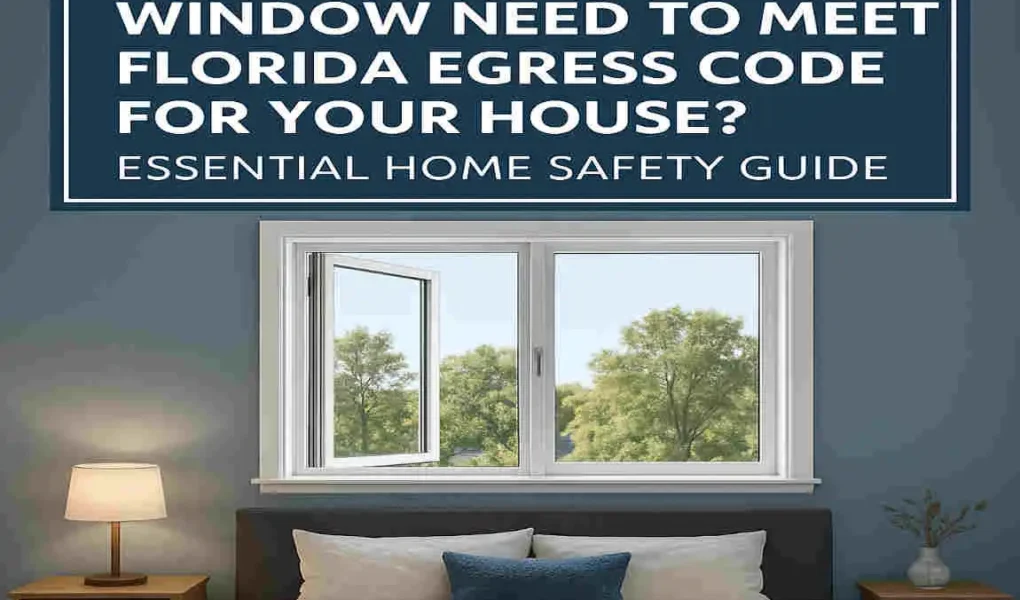 Does a Bedroom Window Need to Meet Florida Egress Code for Your House? Essential Home Safety Guide