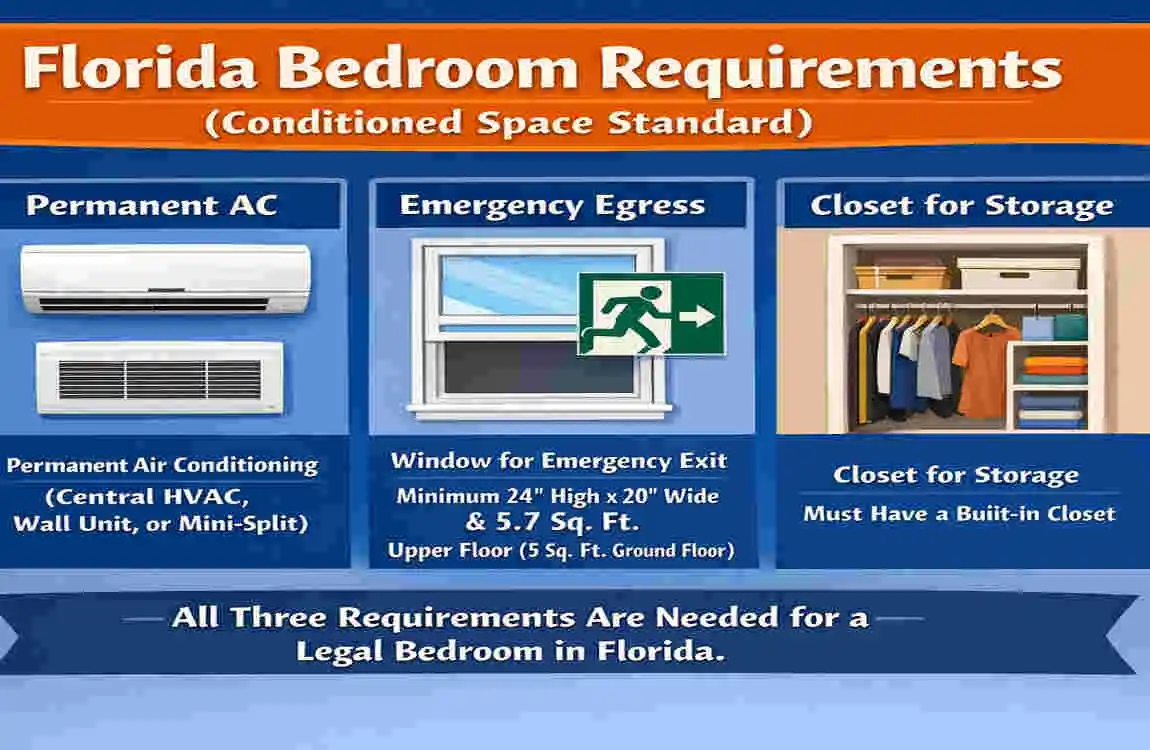 Florida Bedroom Rules: What Makes a Room Count in Your Home?