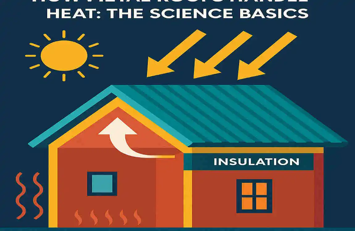 Are Different Color Metal Roofs Hotter on Your House? Dark vs Light Heat Myths Busted