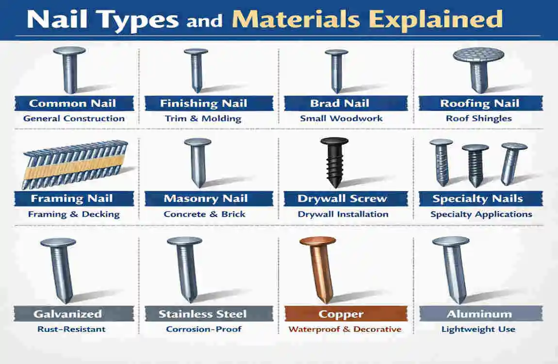 what size roofing nails for 5 8 sheathing