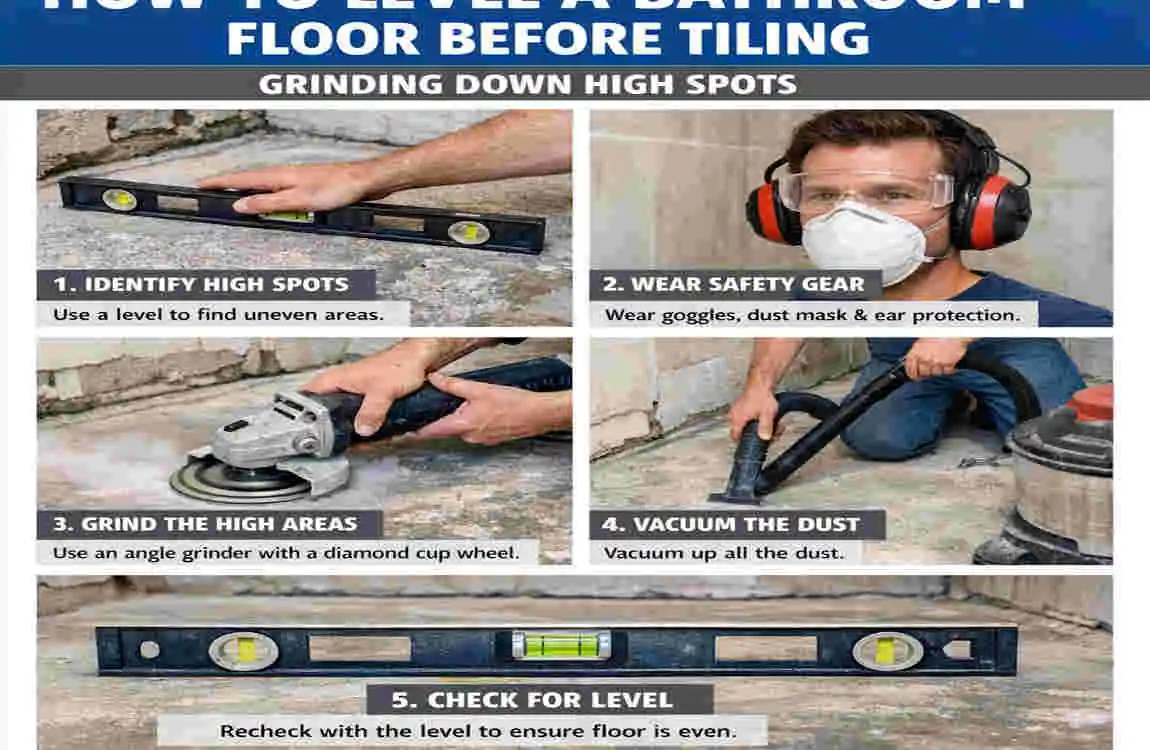 How to Level Your Bathroom Floo