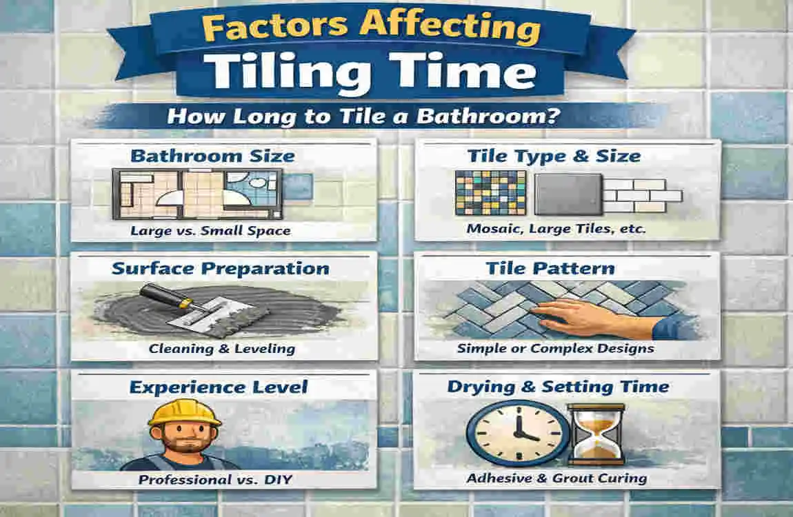 How Long to Tile a Bathroom