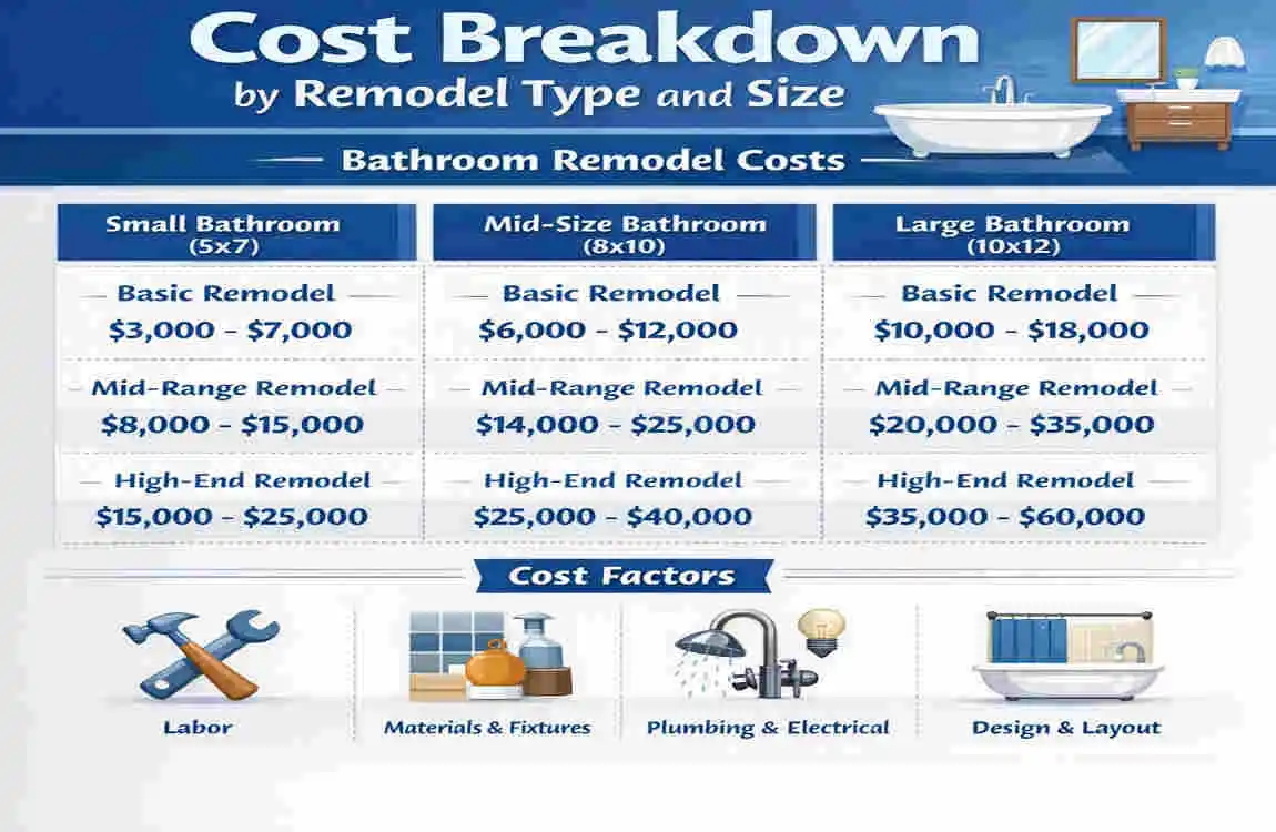 How Much Does a Bathroom Remodel