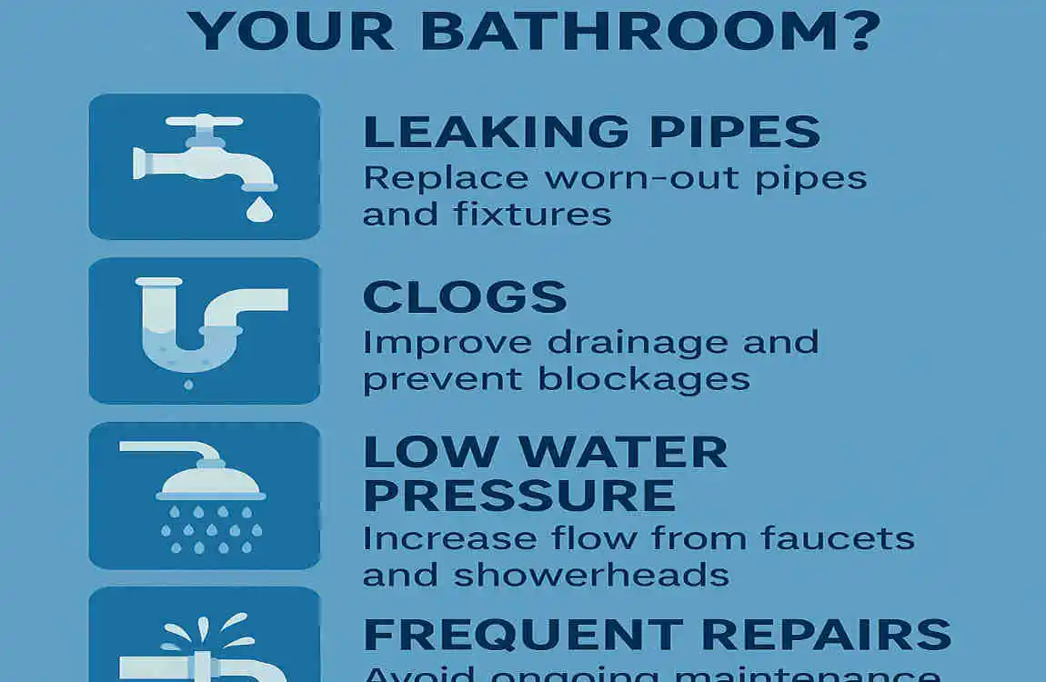 Bathroom Replumbing Costs : Essential House Owner Price Breakdown