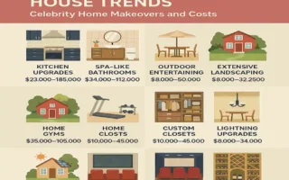 Celebrity Renovation House Trends: Jaw-Dropping Celebrity Home Makeovers and Costs