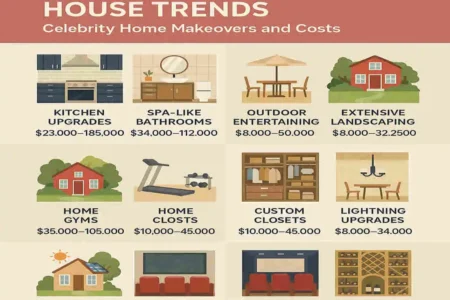 Celebrity Renovation House Trends: Jaw-Dropping Celebrity Home Makeovers and Costs