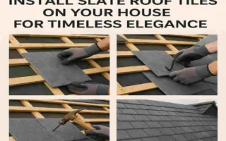 Ultimate Guide: How to Install Slate Roof Tiles on Your House for Timeless Elegance