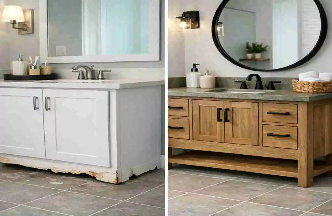 Is MDF Good for Bathroom Vanity in Your House? Pros, Cons & Moisture ...