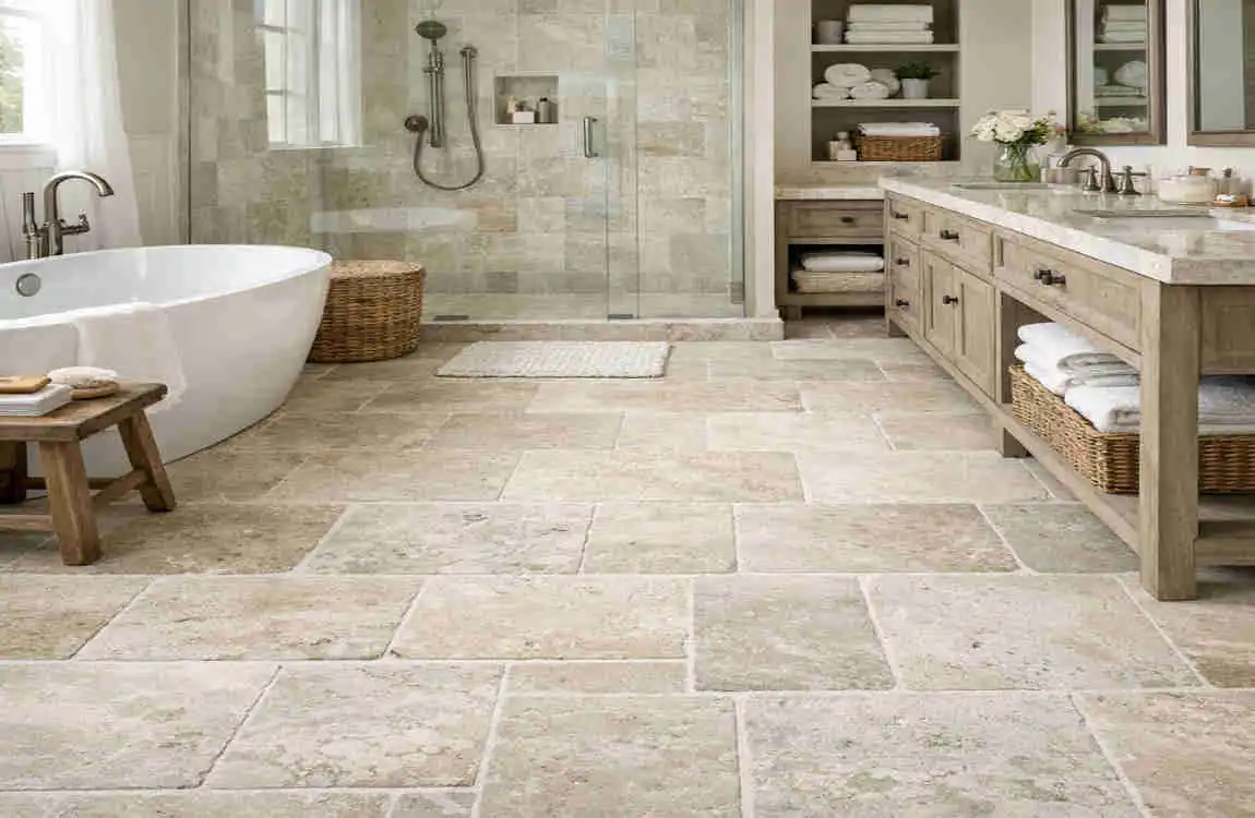 Is Limestone the Ideal Choice for Your Home Bathroom Floors? Pros, Cons & Expert Tips