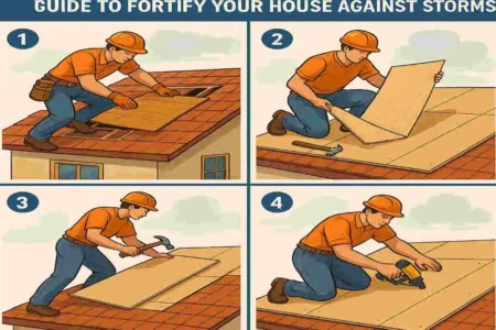 How to Put Plywood on a Roof: Step-by-Step Guide to Fortify Your House Against Storms