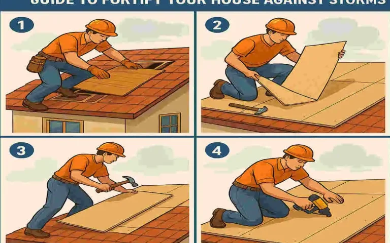 How to Put Plywood on a Roof: Step-by-Step Guide to Fortify Your House Against Storms